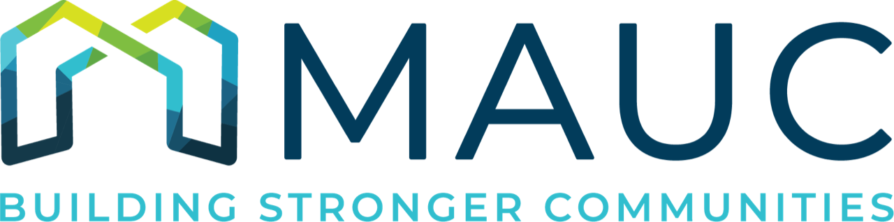 MAUC Building Stronger Communities logo